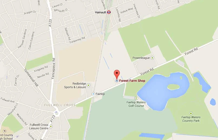 Forest Farm Car Boot Sale Map