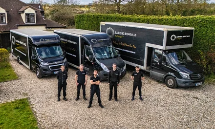 Team members of Barking Removals